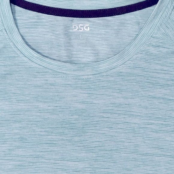 DSG Men's Fast Drying Short Sleeve Athletic T-shirt Size Large - Picture 3 of 3